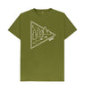 The Night Camper Tee | White Outline | Mens