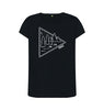 The Night Camper Tee | White Outline | Women