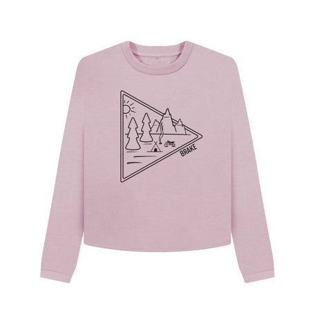 The Camper | Boxy Jumper | Black Outline | Women's