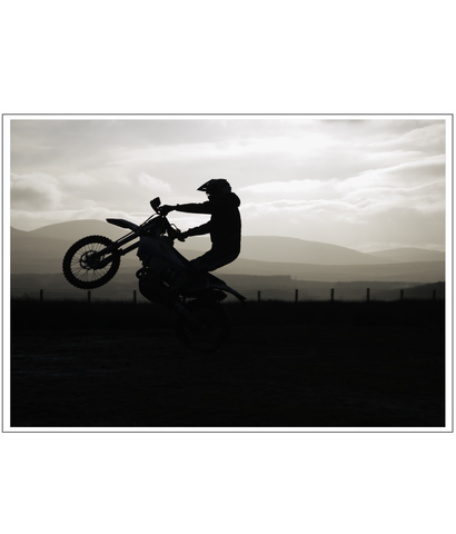Sunset Wheelie - Photo Print