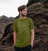 The Night Camper Tee | White Outline | Mens