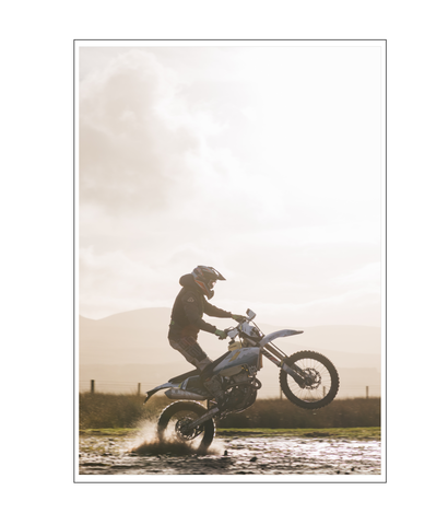 Sunset Wheelie - Photo Print