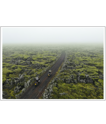 Flying through Lava - Photo Print