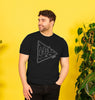 The Night Camper Tee | White Outline | Mens