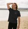 The Small Geo Tee | White Outline | Mens