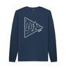 The Night Camper | Crewneck | White Outline | Men