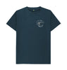 The Small Geo Tee | White Outline | Mens
