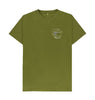 The Small Geo Tee | White Outline | Mens