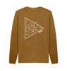 The Night Camper | Crewneck | White Outline | Men