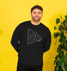 The Night Camper | Crewneck | White Outline | Men
