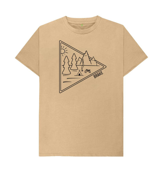 The Moto Camper | Tee | Black Outline | Mens