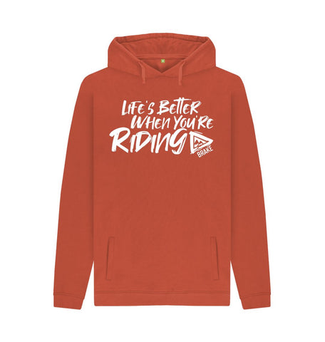 Life's Better Written | Hoodie | Mens