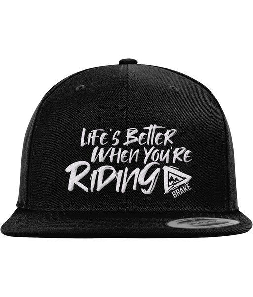Life's Better - Classic Snap Back Hat